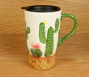 Walnut Creek Cactus Travel Mug