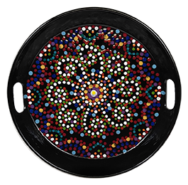 Walnut Creek Mosaic Mandala Tray