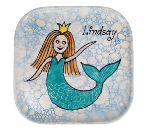 Walnut Creek Mermaid Plate