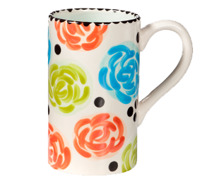 Walnut Creek Simple Floral Mug