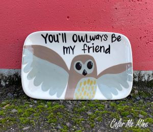 Walnut Creek Owl Plate
