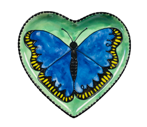 Walnut Creek Butterfly Plate