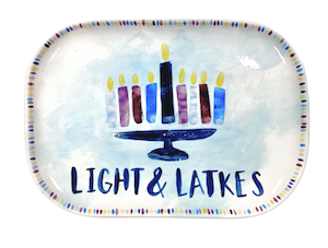 Walnut Creek Hanukkah Light & Latkes Platter