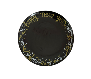 Walnut Creek New Year Confetti Plate