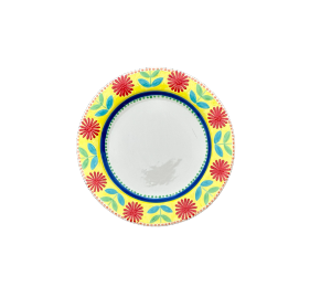 Walnut Creek Floral Charger Plate