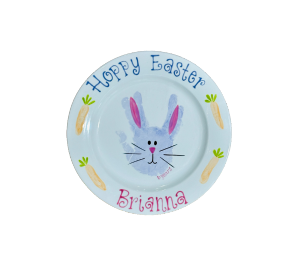 Walnut Creek Easter Bunny Plate