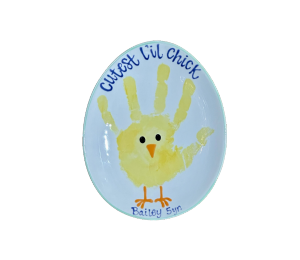 Walnut Creek Little Chick Egg Plate