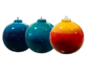 Walnut Creek Jewel Toned Ombre Ornament