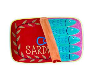 Walnut Creek Sardines Dinner Plate