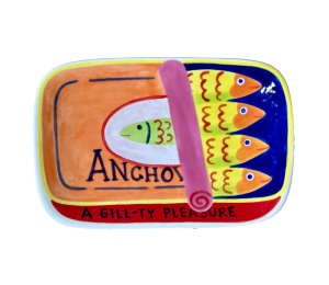 Walnut Creek Anchovies App Plate