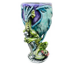 Walnut Creek Antique Dragon Goblet