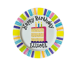 Walnut Creek Birthday Cake Plate